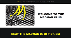 Desktop Screenshot of madmanclub.com